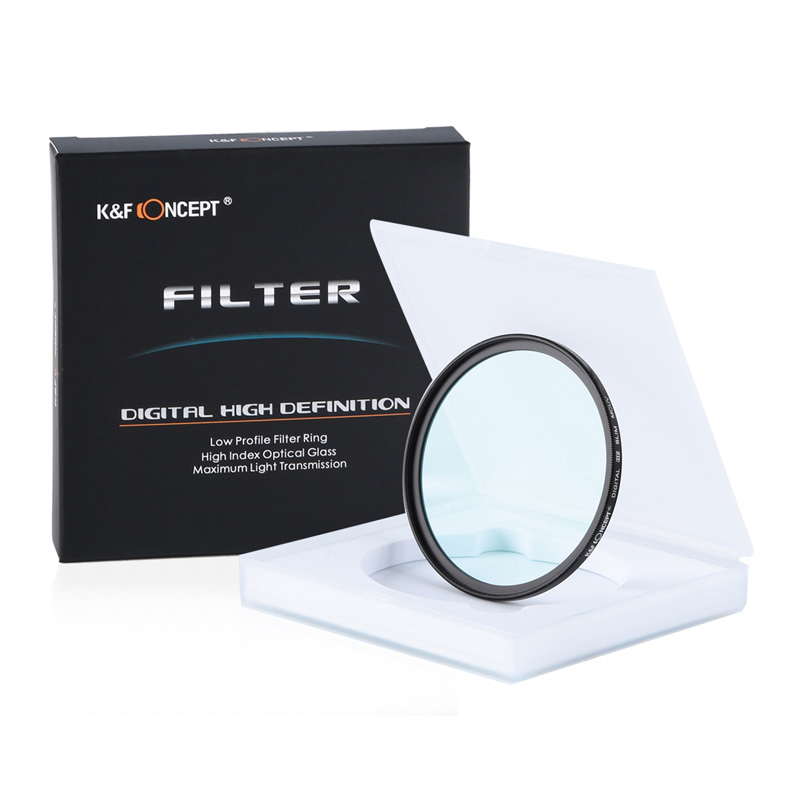 K&F Concept NANO-X Black Diffusion 1/1 Filter 62mm 